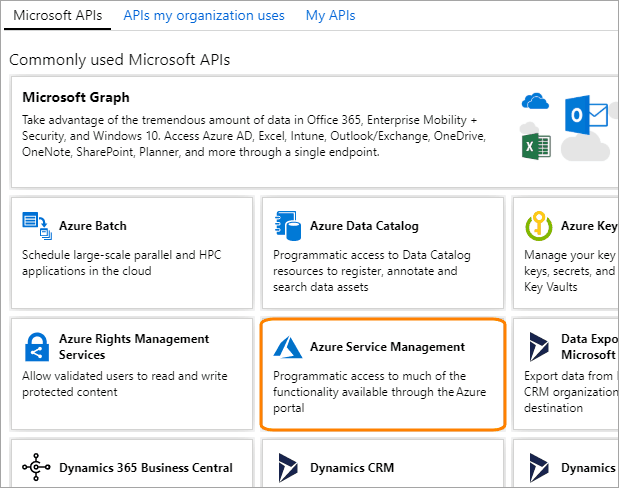 Azure Service Management