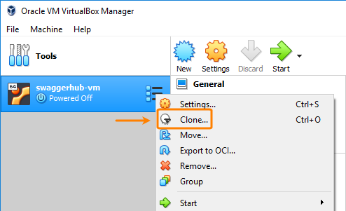 VirtualBox: Clone a VM
